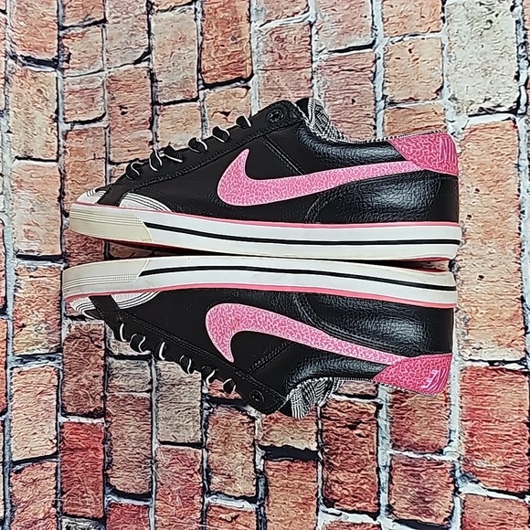 NIKE LEATHER LOWTOP SHOES WOMANS SIZE 10 GUC - Picture 6 of 11